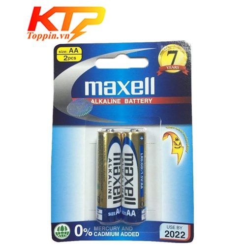 Pin AA Maxell vỉ 2 viên