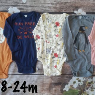 Body chip dài tay old navy 0-24m