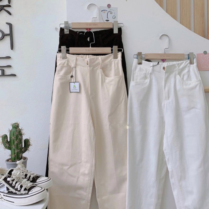 Quần Baggy Thô Nữ, Quần Đi Học, Đi chơi