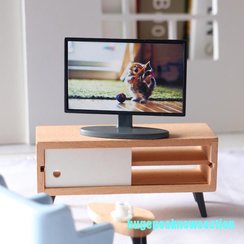 Mô Hình Tv Tủ Gỗ Thu Nhỏ Tỷ Lệ 1: 12 Trang Trí Nhà Búp Bê | BigBuy360 - bigbuy360.vn