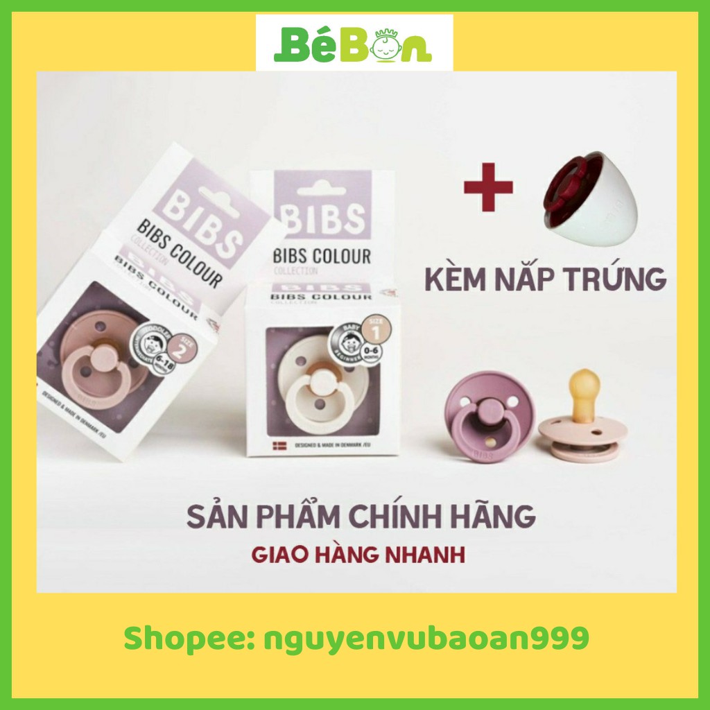 TI NGẬM BIBS [TẶNG NẮP TRỨNG] [CHÍNH HÃNG] 💖FREESHIP💖 TI NGẬM CHỐNG VẨU