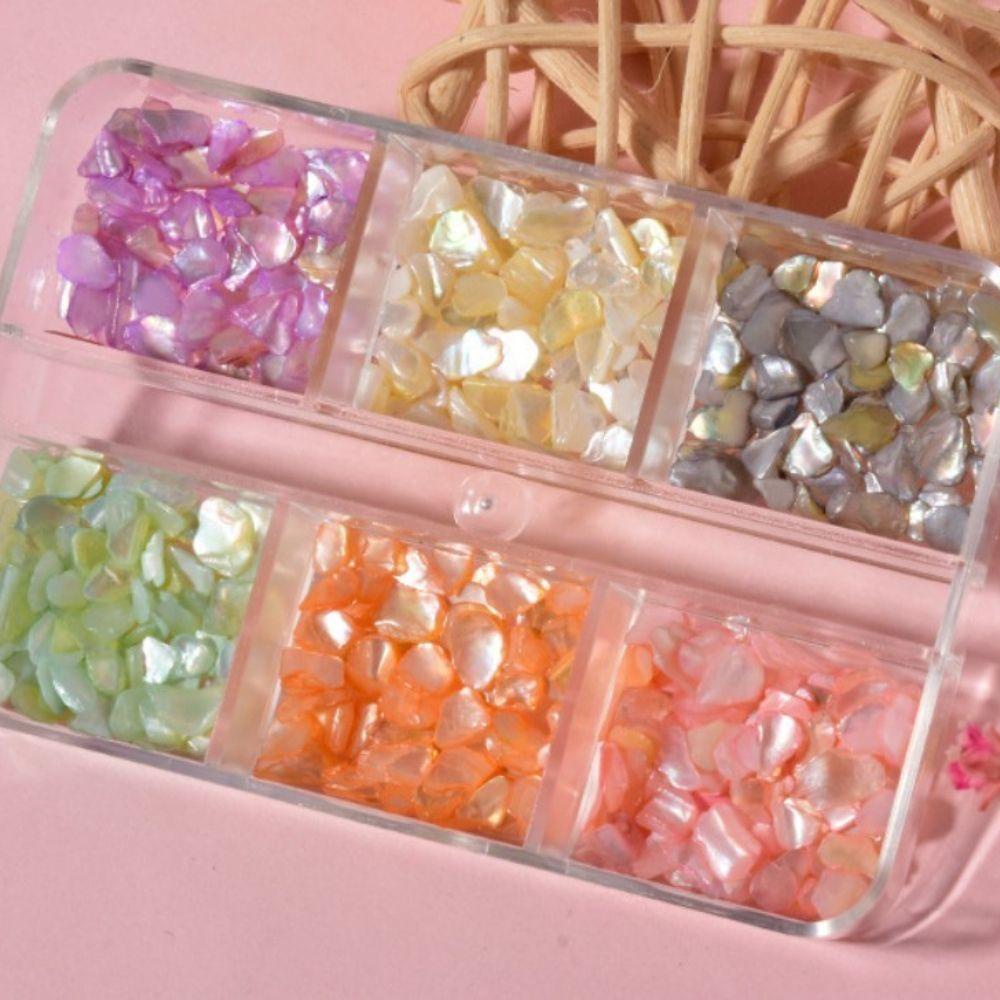 Hạt Vỏ Sò Lấp Lánh Trang Trí Móng Tay Nghệ Thuật