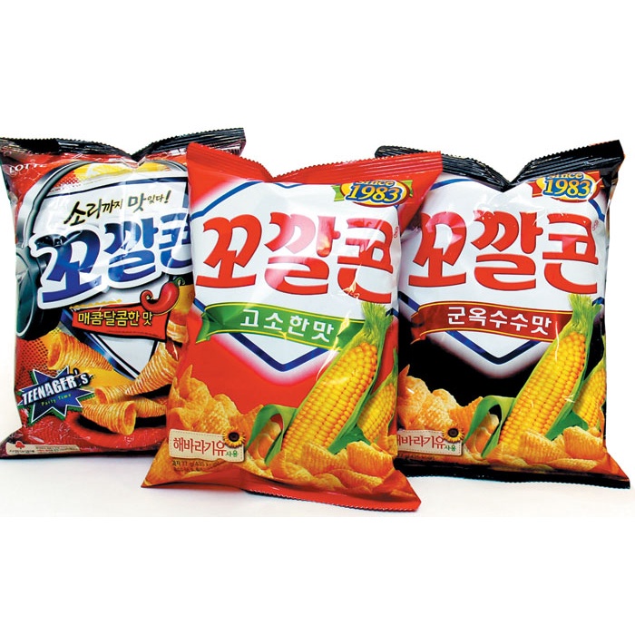 SNACK BẮP NÓN HÀN QUỐC - 꼬깔콘 72G mua 1 tặng 1