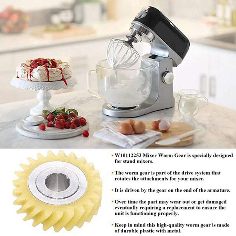 Bộ 10 Bánh Răng Máy Trộn W10112253 Thay Thế Cho Whirlpool & Kitchenaid Mixers 4162897 4169830 Ap4295669