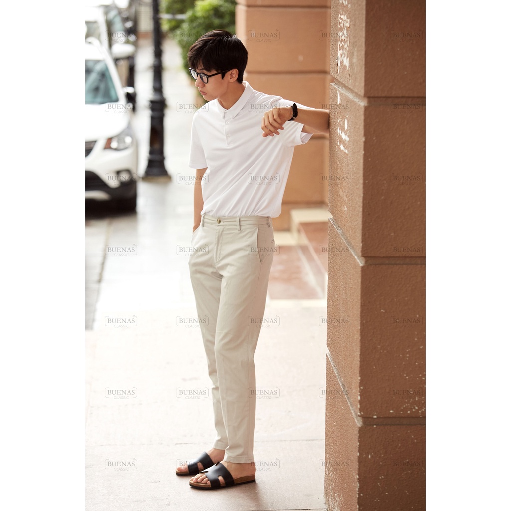 Dép đế trấu nam nữ unisex birken quai ngang Buenas - BU05 đen