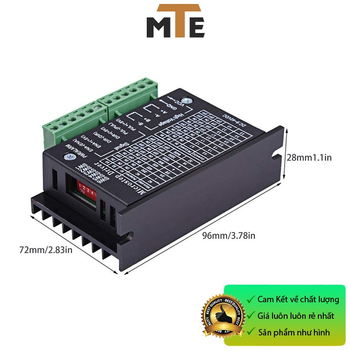 Mạch Điều Khiển Động Cơ Bước TB6600 4A 9V-42VDC - Step driver module