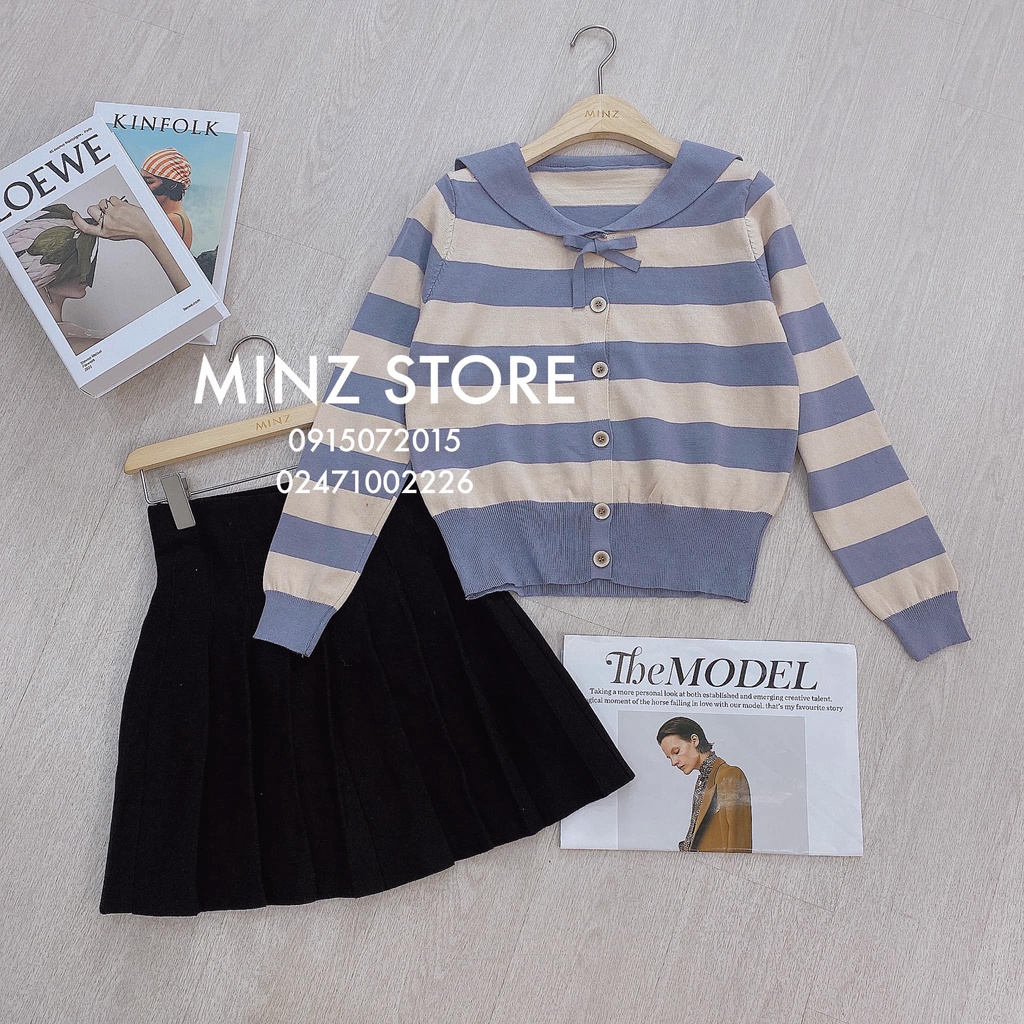 Len kẻ ngang cổ sen #2806 (3 màu) | BigBuy360 - bigbuy360.vn