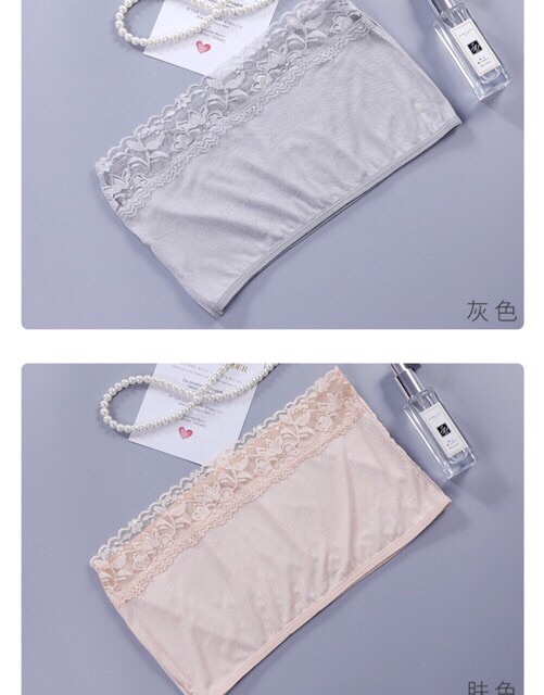 Áo ngực ren quây.