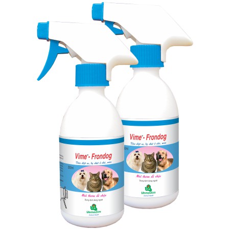 Thuốc xịt ve rận cho chó mèo VIME FRONDOG 250ML