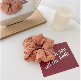 Dây buộc tóc, Cột tóc Scrunchies Đơn Giản BT53