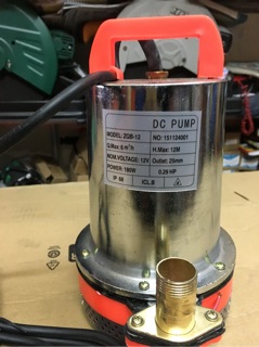 MÁY BƠM TÕM-THẢ CHÌM MINI 12V