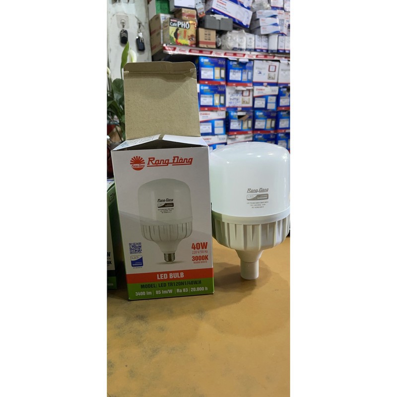 Bóng Đèn LED Bulb TRỤ 30W 40W 50W Rạng Đông - 3000K/6500K