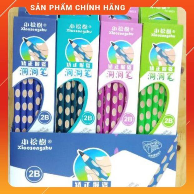 *GIÁ TỐT* Bút chì định vị 2B (hộp 12c kèm gọt chì)