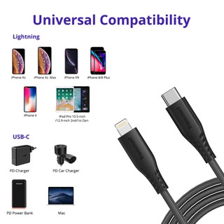 Cáp Sạc Lightning Tronsmart (1m2)
