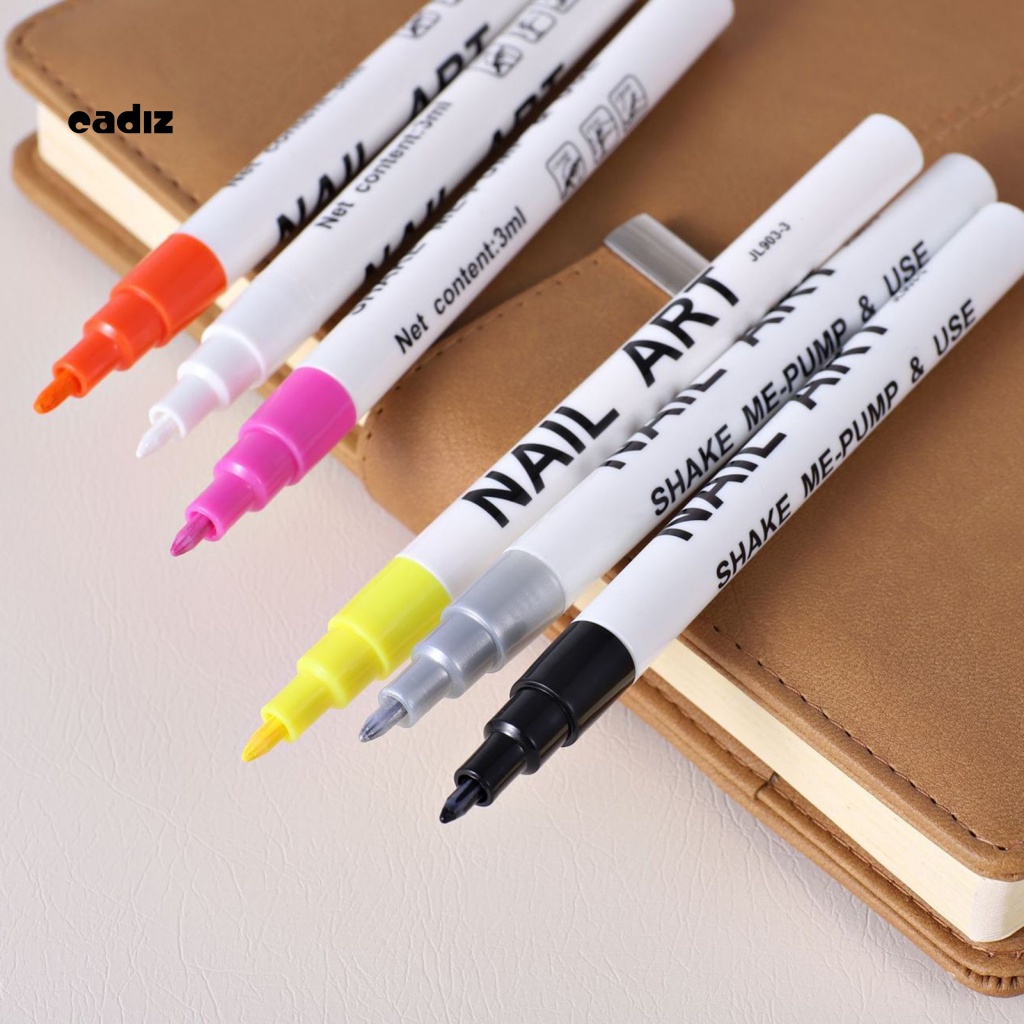 Bút Vẽ Móng Tay Chiết Xuất Tự Nhiên Lâu Trôi Chuyên Nghiệp