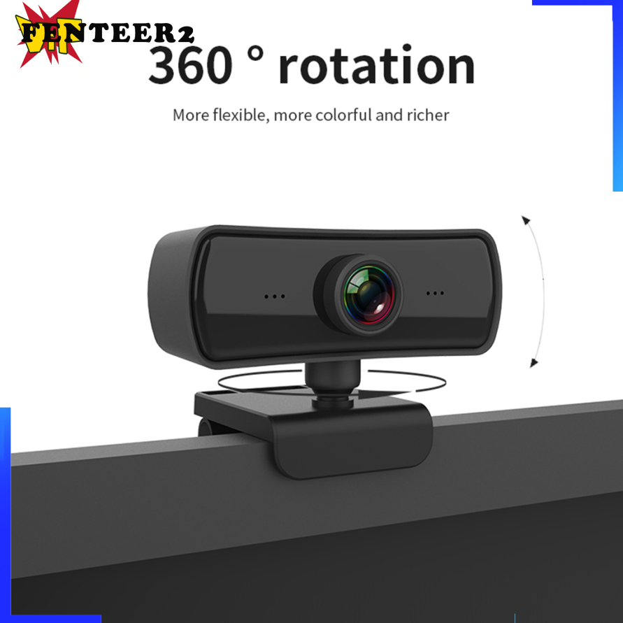 Camera Kỹ Thuật Số Fenteer2 3c 1440p Hd Webcam 2k Usb 2.0 Tích Hợp Micro Ghi Âm Video