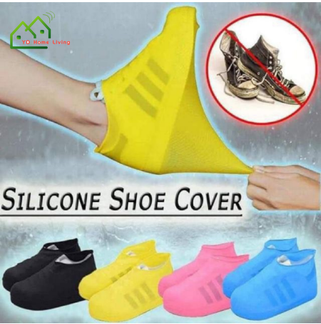 Bọc giày đi mưa chất liệu silicon chống thấm nước tiện dụng