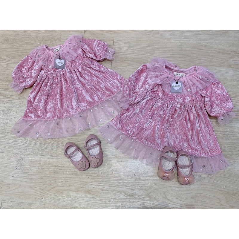 Váy nhung lenco SALE lỗ