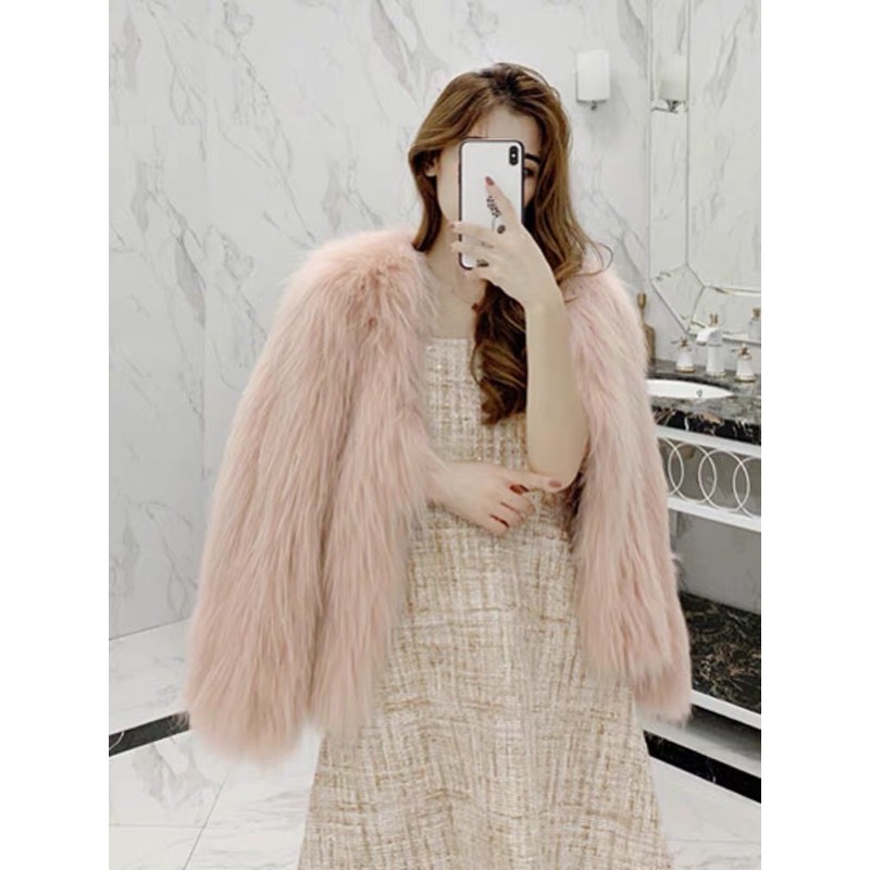 Oder áo choàng lông sang chảnh | BigBuy360 - bigbuy360.vn