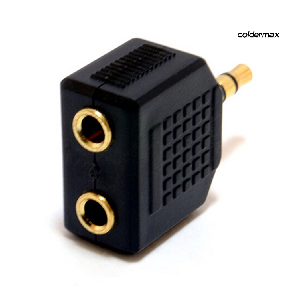 COLD ＊  3.5mm 1 to 2 Double Earphone Headphone Y Splitter Cable Cord Adapter Jack Plug