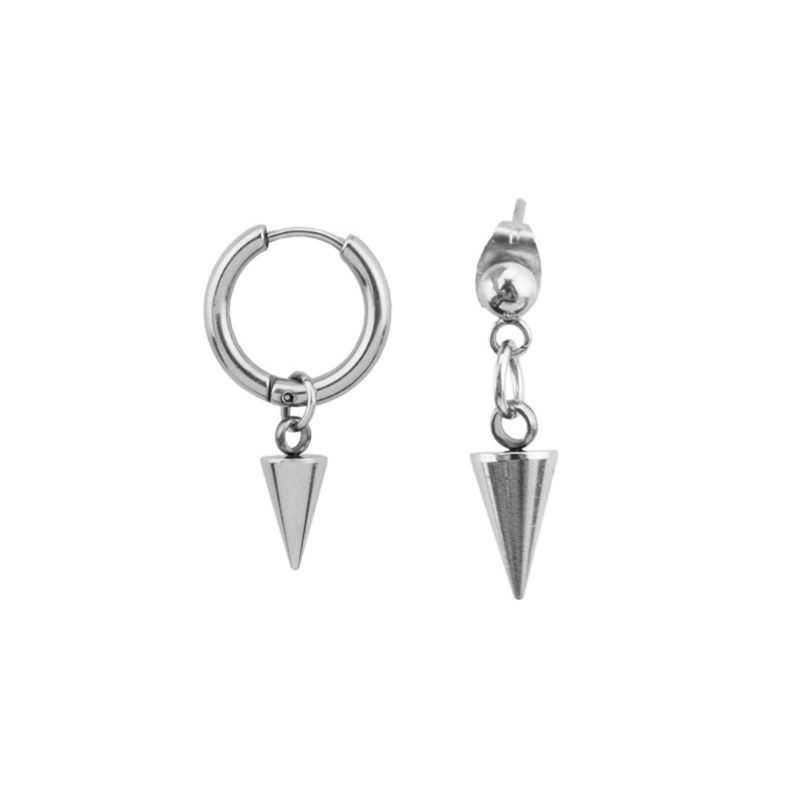 Khuyên tai kim loại phong cách Hàn Quốc cá tính dành cho cả nam và nữ