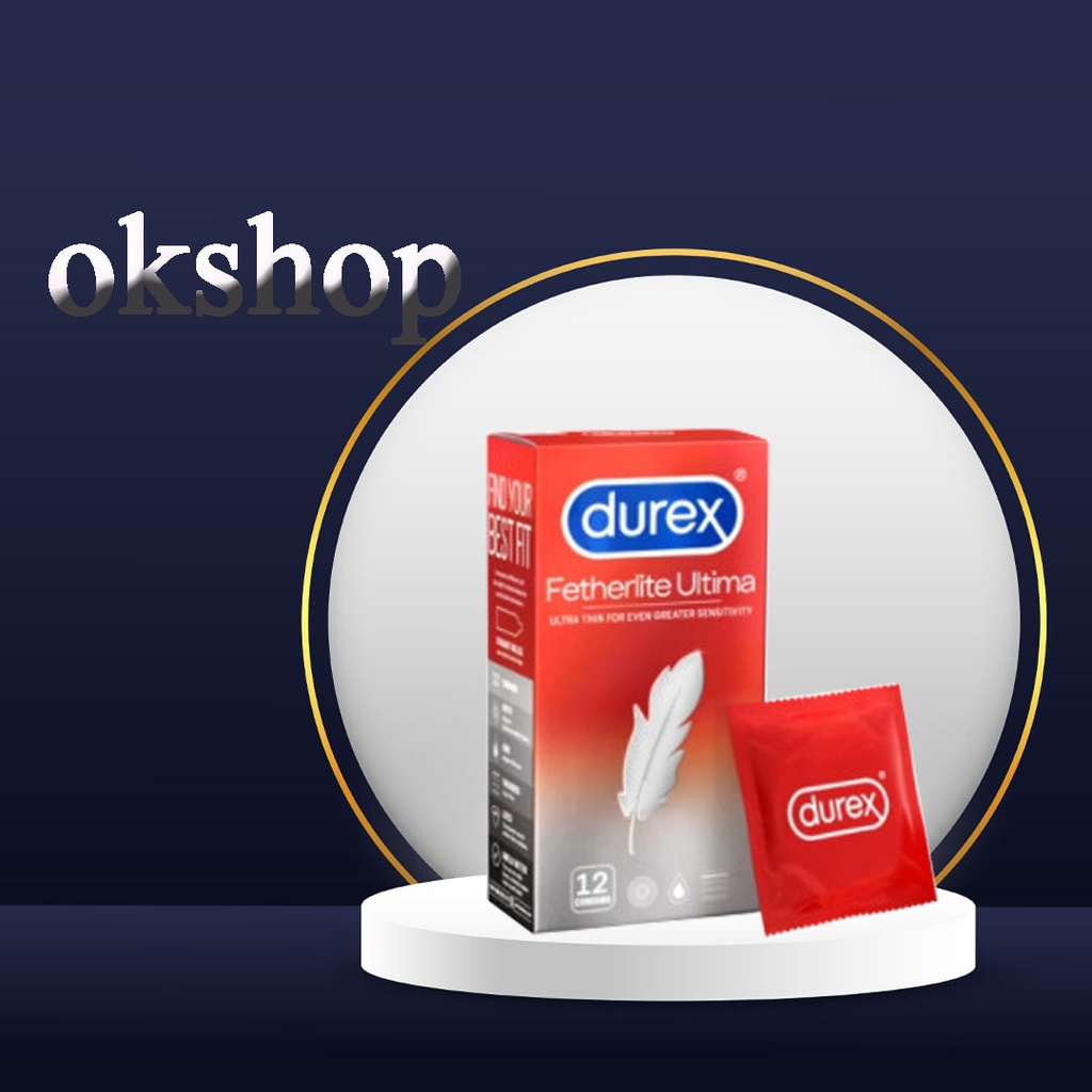 BAO CAO SU hộp Durex Fetherlite Ultima loại 12 bao /hộp