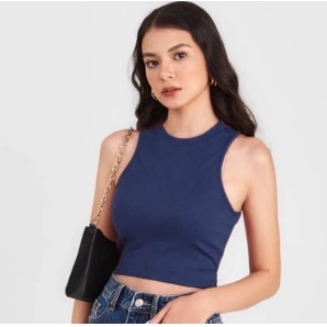 Áo croptop nữ ôm body 3 lỗ không tay Madela tôn dáng nhiều màu-ACTNKT