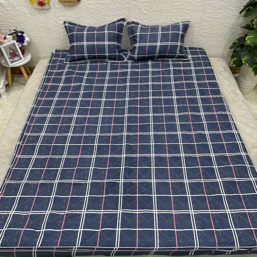 Ga Giường trần bông , ga bo chun trần bông chắc chắn đẹp
