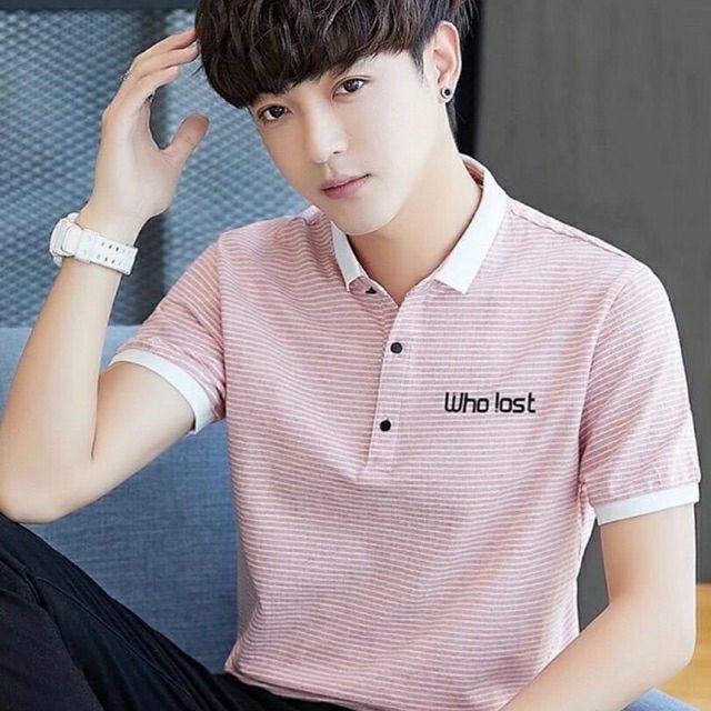 Áo thun nam cổ bẻ Who Lost - Áo phông nam có cổ phong cách Hàn Quốc - ATD0125