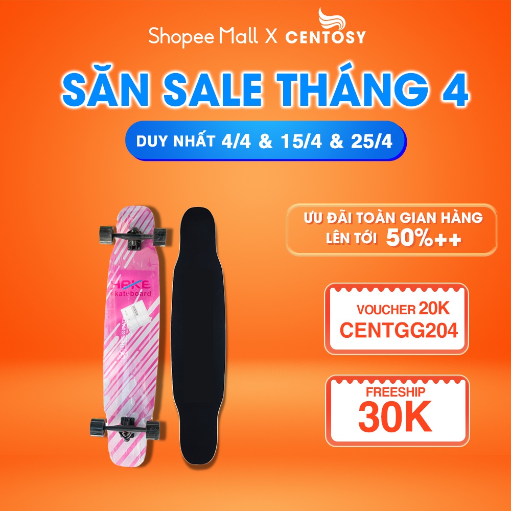 Ván Trượt Thể Thao Người Lớn Cao Cấp [Longboard HPKE] - In Hình Phong Cách, Mặt Nhám Chống Trơn - Centosy Miền Bắc