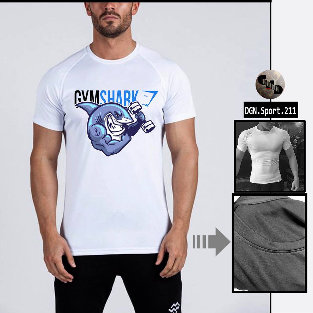 ÁO THUN LẠNH GYM SHARK