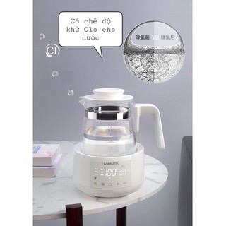Máy hâm nước pha sữa giữ nhiệt Misuta - Bình đun nước pha sữa