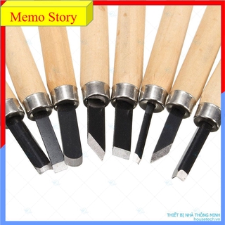 Combo 10 Bộ 12 dao khắc đục tiện gỗ HT285-12