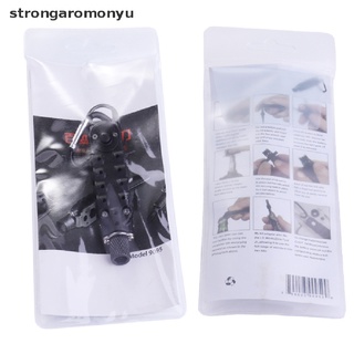 【YU】 Mini Multifunctional Screwdriver Outdoor EDC Keychain Shape Screwdrivers .