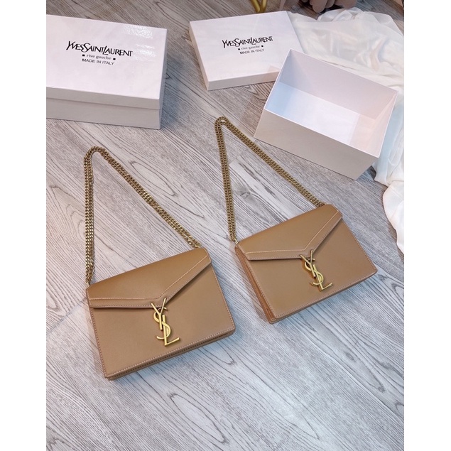 Túi YSL nẹp đinh full box