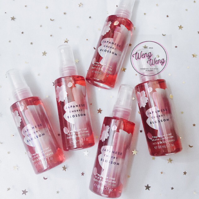 Xịt thơm toàn thân Bath And Body Works mùi Japanese Cherry Blossom | BigBuy360 - bigbuy360.vn