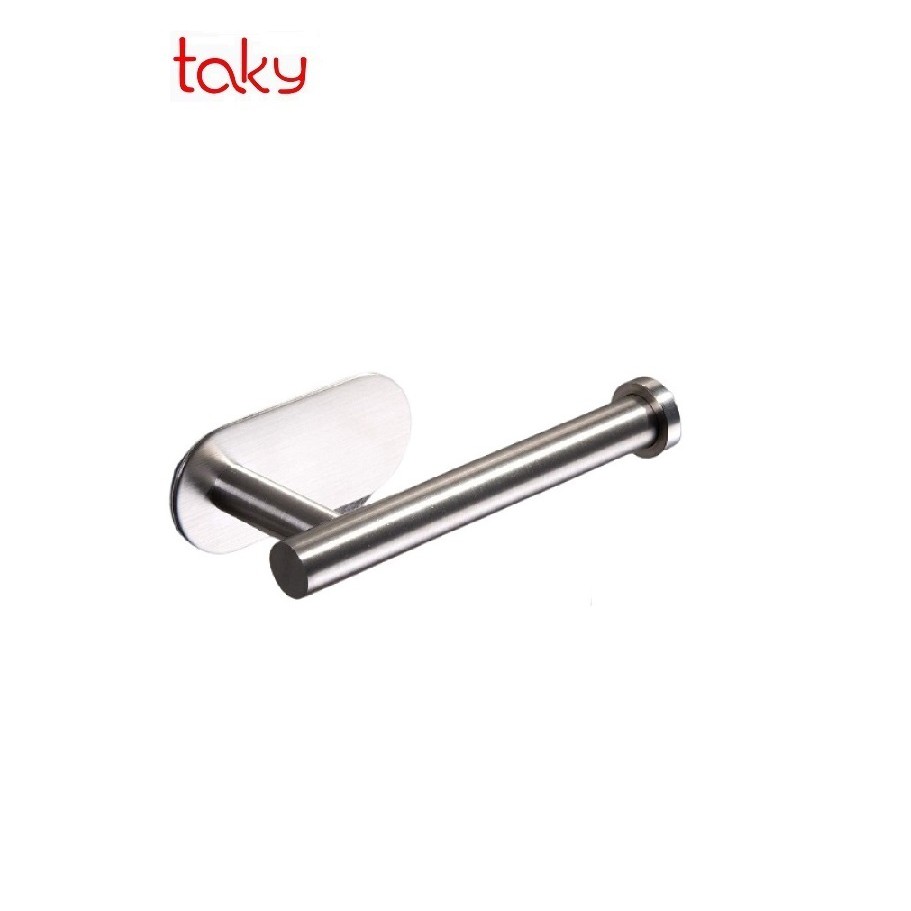 Giá Inox - Taky, Treo Cuộn Giấy Vệ Sinh Trong Toilet Cao Cấp, Dán Tường Siêu Chắc, Không Khoan Tường - 4075