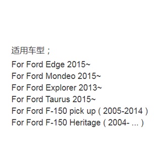 Bộ 2 đèn led gắn dưới gương chiếu hậu cho Ford Edge Fusion Flex Explorer Mondeo Taurus F-150 Expedition