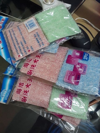 set 02 miếng rửa bát, chén đa năng