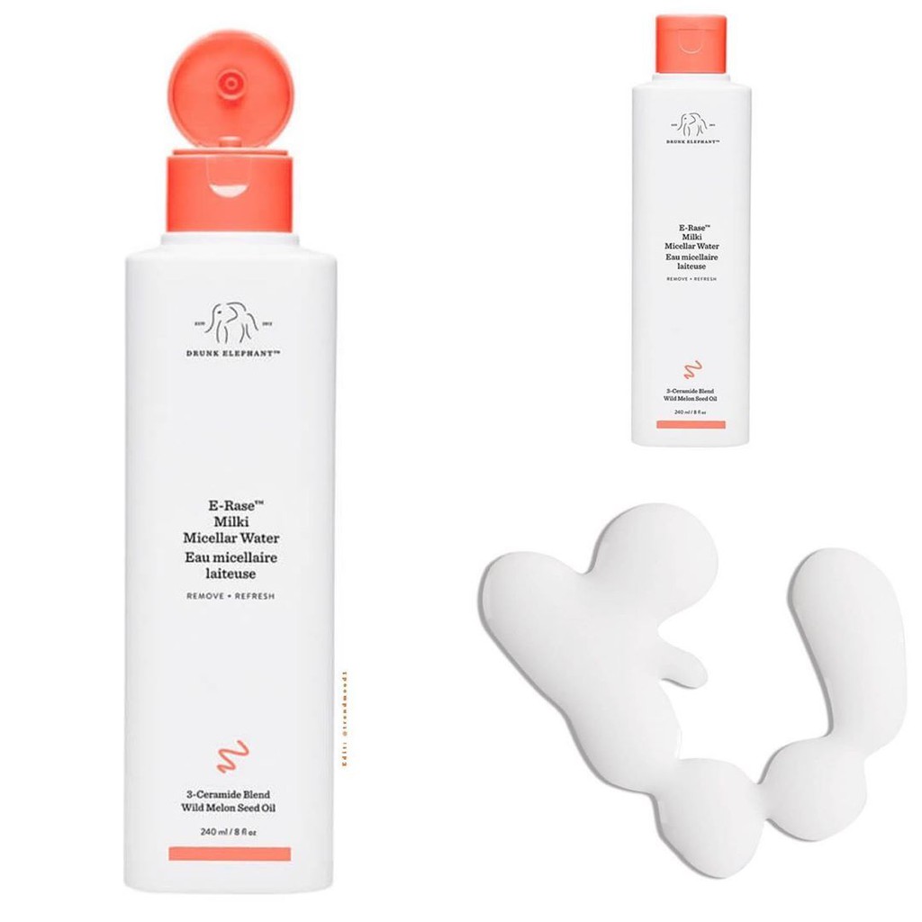 Drunk Elephant - Tẩy trang dạng sữa Drunk Elephant E-rase Milki Micellar Water 240ml