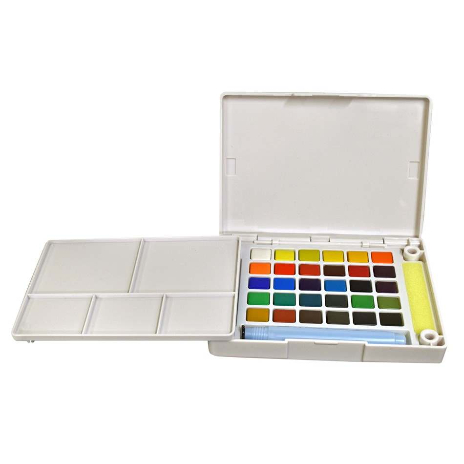 TTS2 TẶNG KÈM BÚT GELLY ROLL - Bộ 30 Màu Nước Nhật Bản Sakura Koi Water Color Sechu-9876
