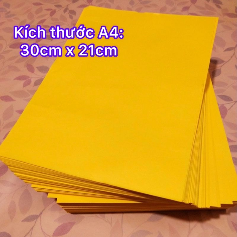 Giấy hoàng chỉ cao cấp combo 500 tờ