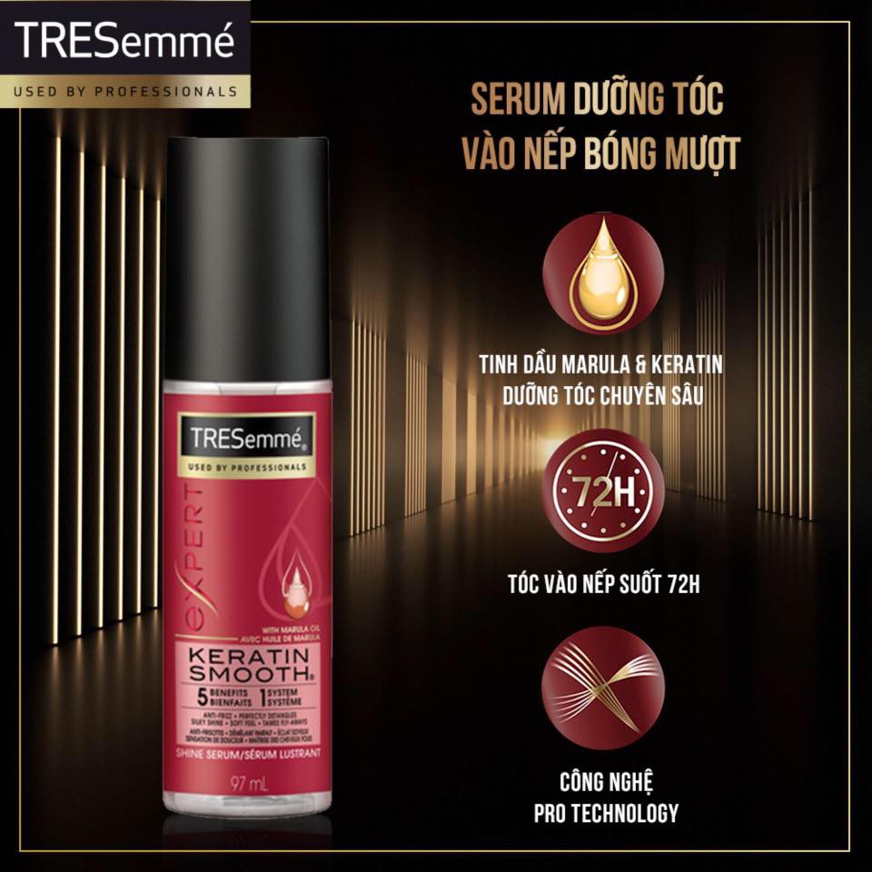 SERUM DƯỠNG TÓC 5 TRONG 1 TRESEMMÉ KERATIN SMOOTH 97ML