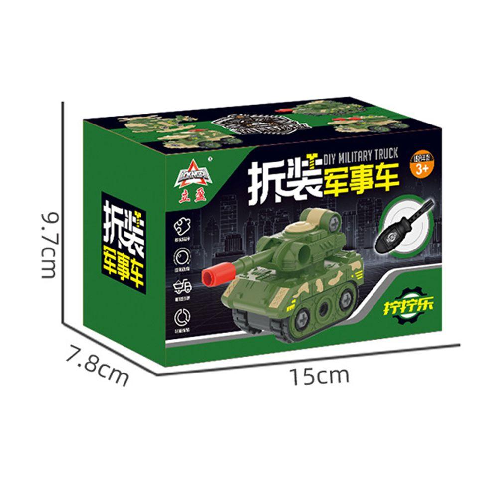 Mô Hình Xe Tăng Đồ Chơi Phong Cách Retro DIY