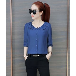Lịch Sử Giá Áo Cổ Tròn Viền Bèo Lá Sen Cập Nhật 8/2023 - Beecost