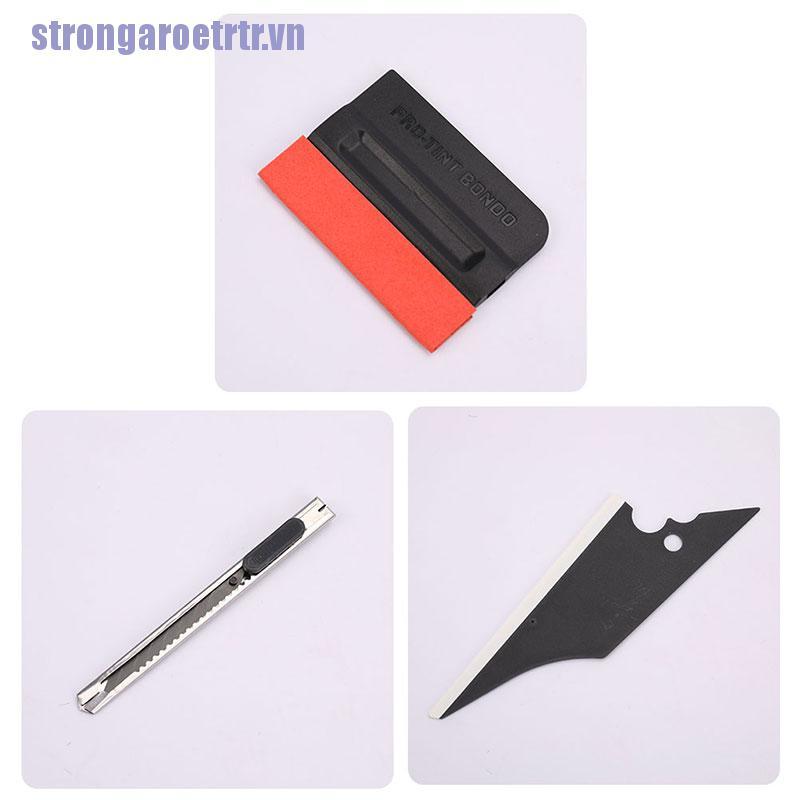 Bộ 12 Dụng Cụ Quấn Phim Vinyl Dán Cửa Sổ Xe Hơi