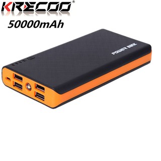 Sạc Dự Phòng Type C Krecoo 50000 Mah Đa Năng