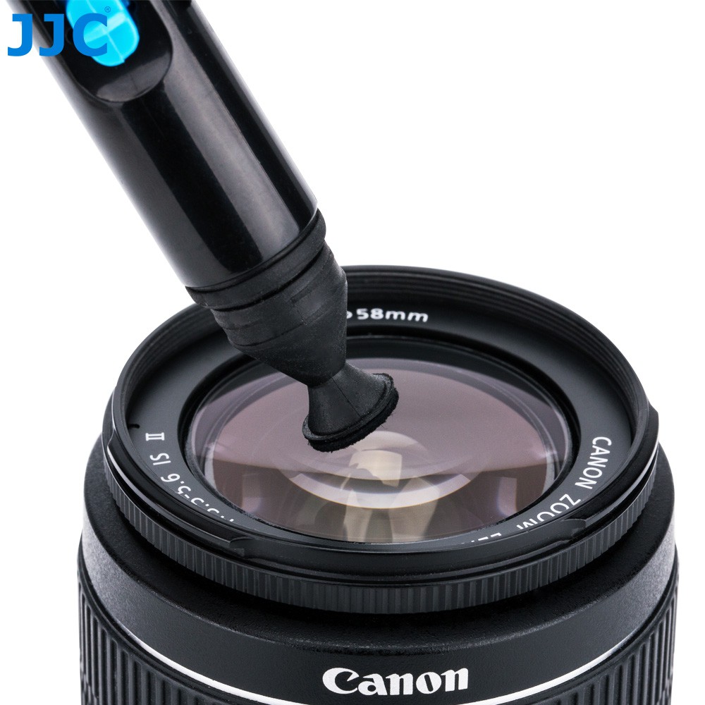 Dụng cụ vệ sinh 5 trong 1 với đầu cọ carbon kép JJC cho máy ảnh/ máy quay phim/ điện thoại/ máy quay