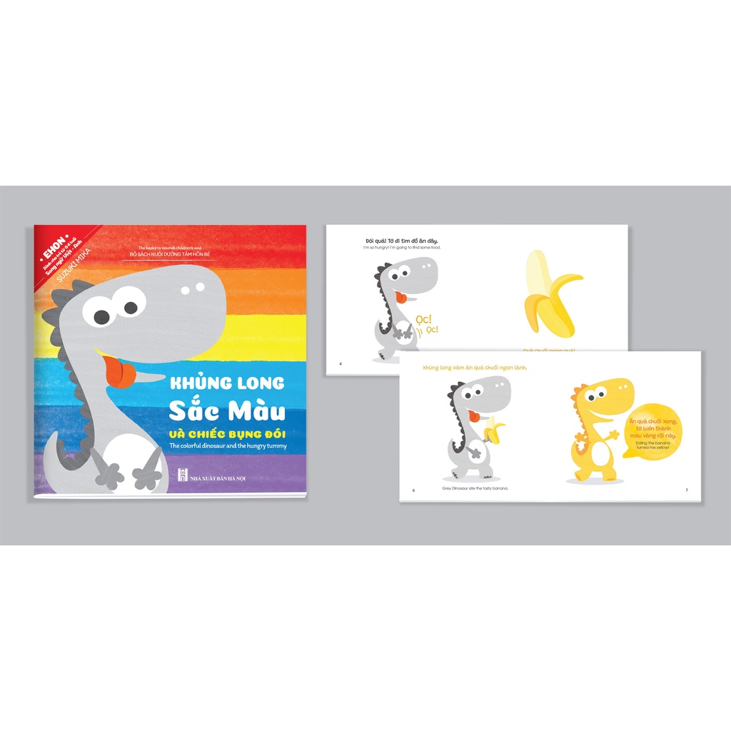 Sách Ehon song ngữ bộ 10 cuốn nuôi dưỡng tâm hồn cho bé Hải Anh Books