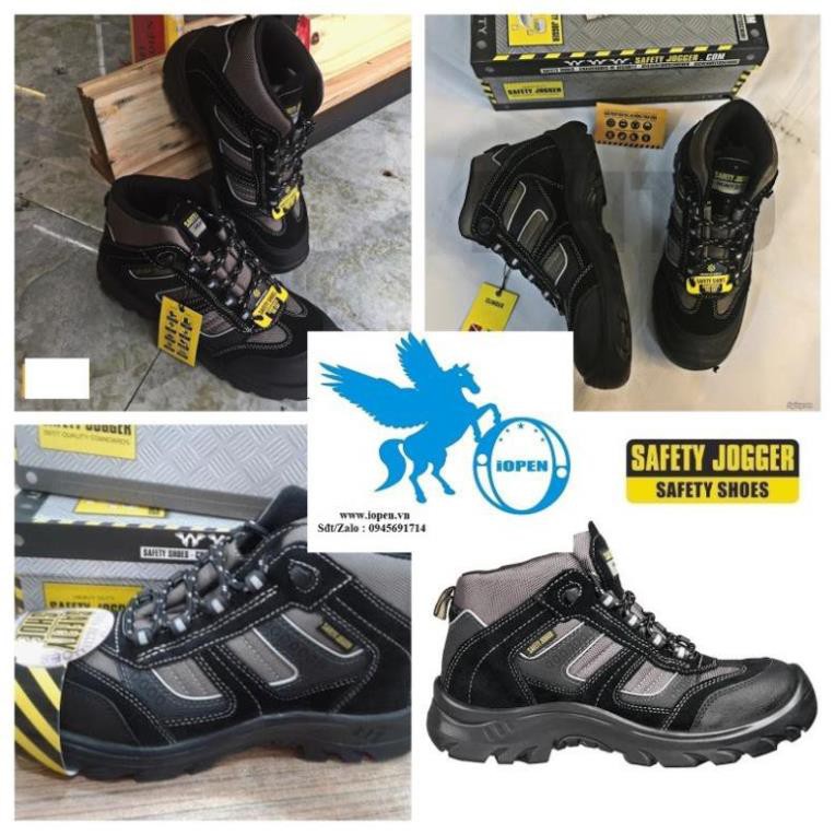 GIÀY BẢO HỘ SAFETY JOGGER CLIMBER S3 SRC Bền Chắc 2020 . Cao Cấp